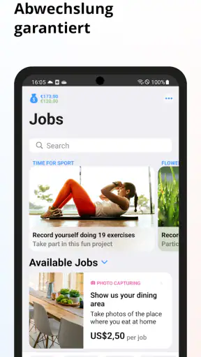 clickworker screenshot