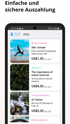 clickworker screenshot