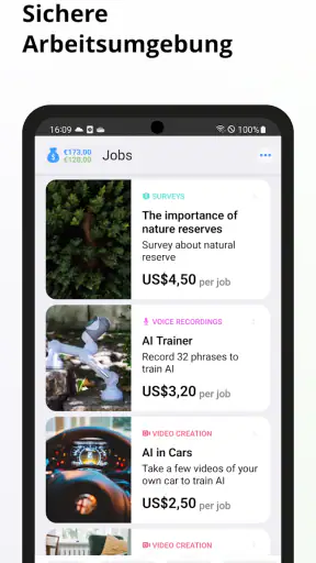 clickworker screenshot