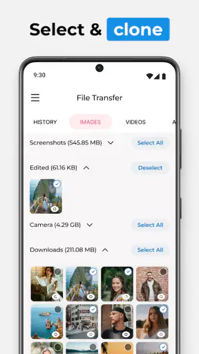 Telefon Klonen: Übertragung screenshot