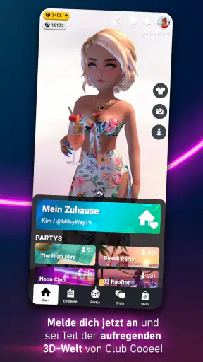 Club Cooee - 3D Avatar Chat screenshot