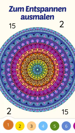 Color Aura: Paint by number screenshot
