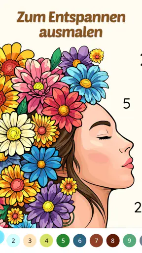 Color Aura: Paint by number screenshot