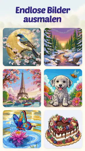Color Aura: Paint by number screenshot