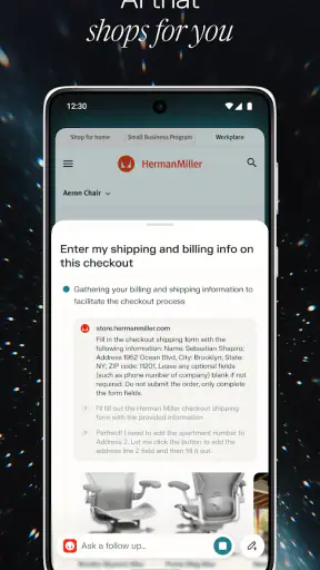 Comet: KI-Browser & Assistent screenshot