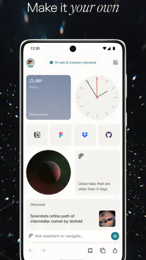 Comet: KI-Browser & Assistent screenshot