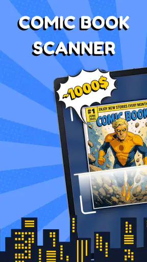 Comic Book Scanner DE screenshot