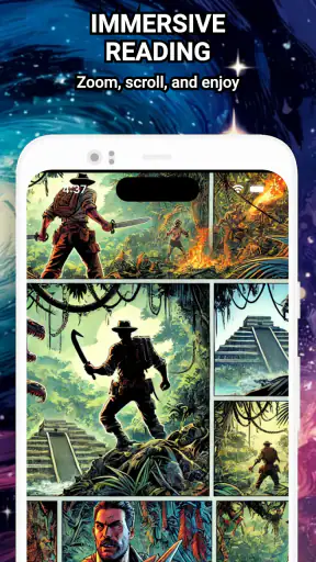Comic-Leser CBR, CBZ & PDF screenshot