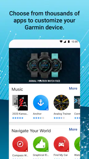 Connect IQ™ Store screenshot