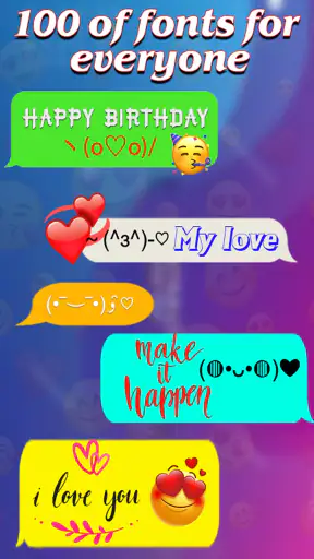 Coole schriftarten & tastatur screenshot