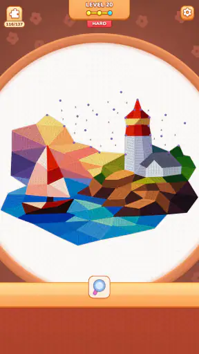 Cozy Ropes: Punkte Verbinden screenshot