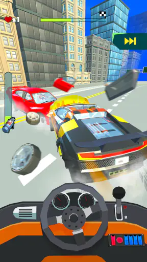 Crazy Rush 3D - Autofahren screenshot