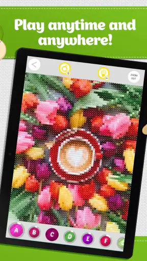 Cross Stitch Coloring Art screenshot 10