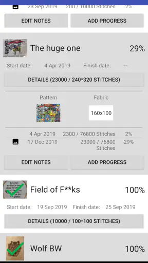 Cross Stitch Thread Organizer screenshot