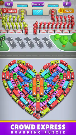 Crowd Express: Boarding Puzzle screenshot