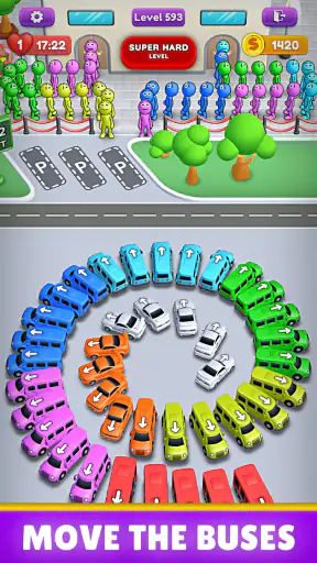Crowd Express: Boarding Puzzle screenshot