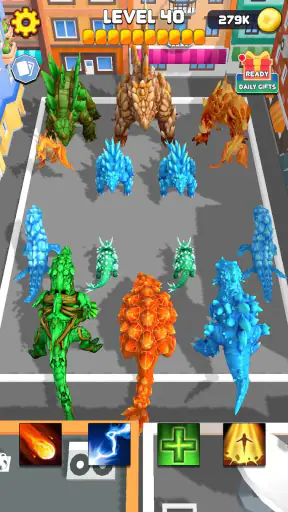 Crystal Dinosaur Element Fight screenshot 10