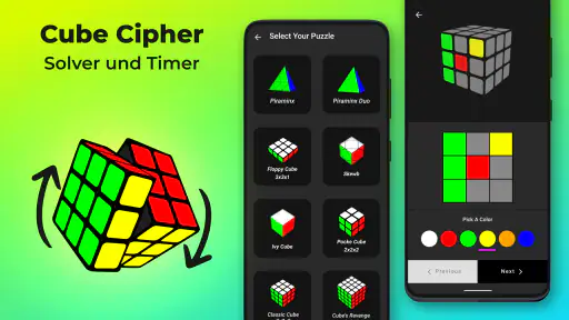 Cube Cipher - Würfel-Löser screenshot