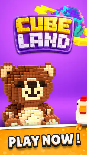 Cube Land Puzzle Game screenshot 12