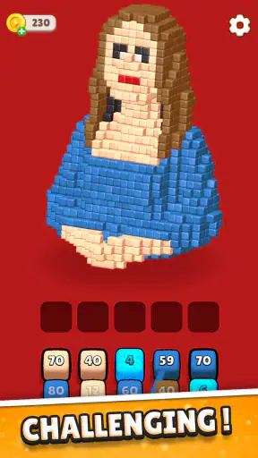 Cube Land Puzzle Game screenshot