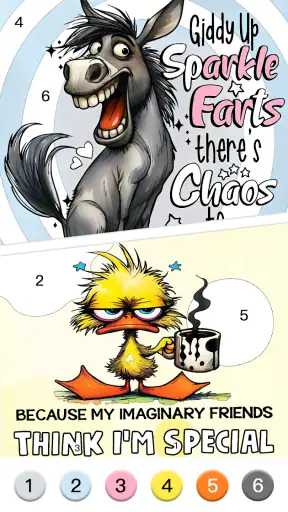 Cute Funny Animal Color screenshot 10