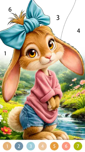 Cute Funny Animal Color screenshot 11