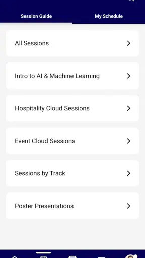 Cvent Events screenshot