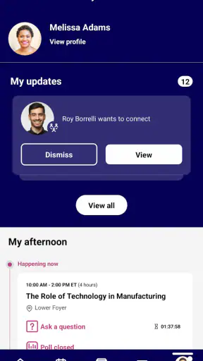 Cvent Events screenshot