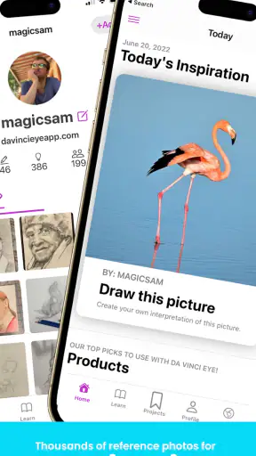 Da Vinci Eye: AR Art Projector screenshot
