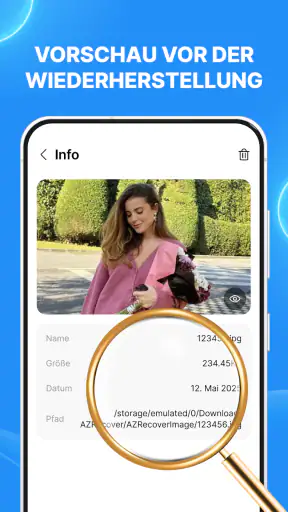 Dateien Wiederherstellen screenshot
