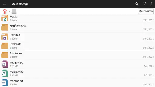 Dateimanager screenshot 11