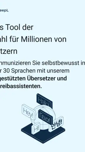 DeepL Übersetzer screenshot
