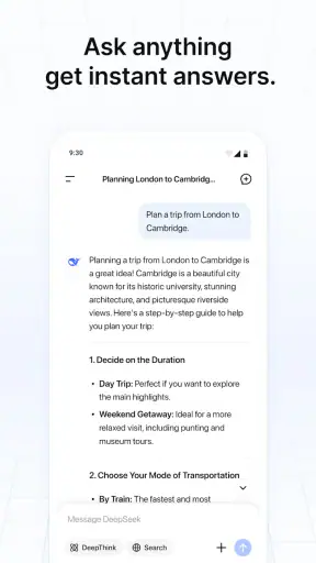 DeepSeek - KI-Assistent screenshot