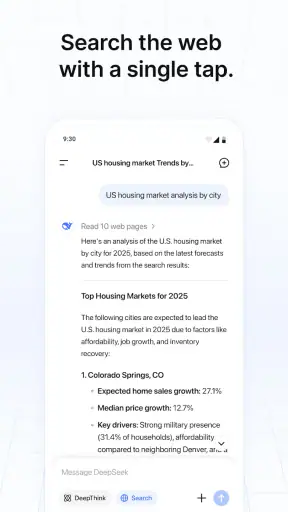 DeepSeek - KI-Assistent screenshot