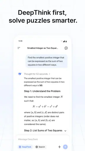 DeepSeek - KI-Assistent screenshot