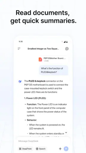 DeepSeek - KI-Assistent screenshot