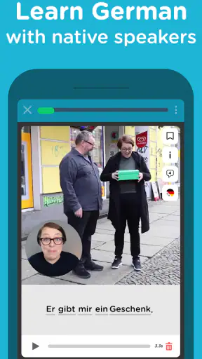 Deutsch lernen mit Seedlang screenshot