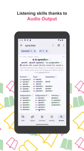 Wörterbuch zum Deutschlernen screenshot