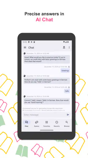 Wörterbuch zum Deutschlernen screenshot