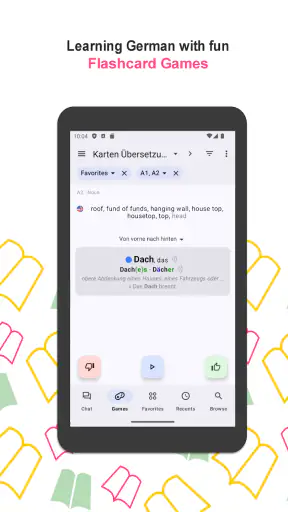 Wörterbuch zum Deutschlernen screenshot