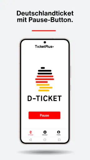 Deutschlandticket TicketPlus+ screenshot
