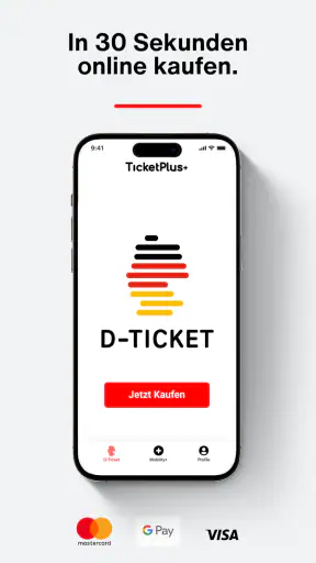 Deutschlandticket TicketPlus+ screenshot