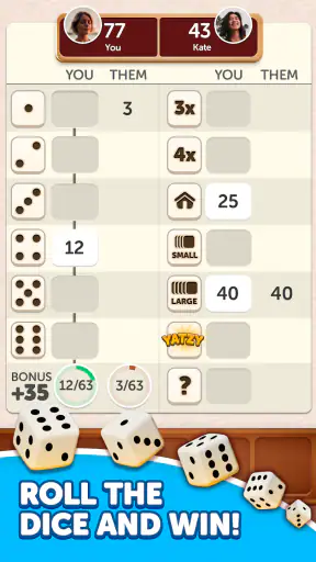 Dice Yatzy - Klassischer Spiel screenshot