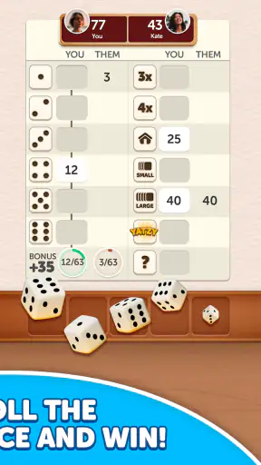 Dice Yatzy - Klassischer Spiel screenshot
