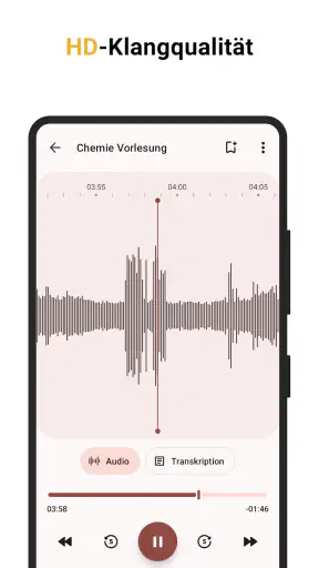 Diktiergerät screenshot