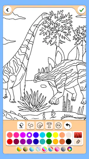 Dinosaurier malen für Kinder screenshot 11