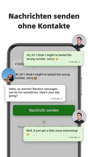 Direktchat & Nachrichten screenshot