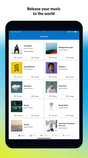 DistroKid screenshot