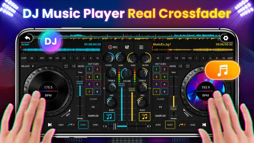 DJ-Mixer-Studio - DJ-Musikmix screenshot