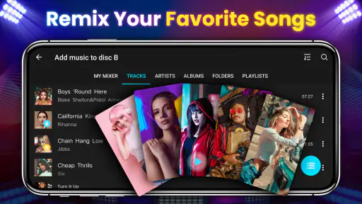 DJ-Mixer-Studio - DJ-Musikmix screenshot